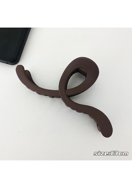 Buzlu Saç Tokaları, Üst Düzey Saç Tokaları, Saç Tokaları, Büyük Saç Hacmine Sahip Köpekbalığı Tokaları (Yurt Dışından)