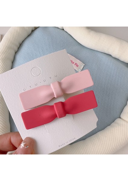 Sevimli Pembe Çocuk Saç Tokası Patlama Yan Ördek Gagası Klibi Dopamin Saç Aksesuarları (Yurt Dışından)