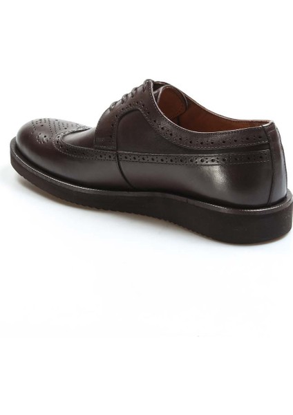 Erkek Deri Casual Klasik Düz Taban Günlük Loafer Bağcıklı Ayakkabı 822MA051