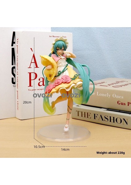 Hatsune Miku Gelgit Oyun El Kuklası Model Süs Heykel Hediye (Yurt Dışından)