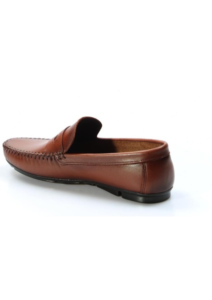 Hakiki Deri Taba Erkek Loafer Ayakkabı 858ma410