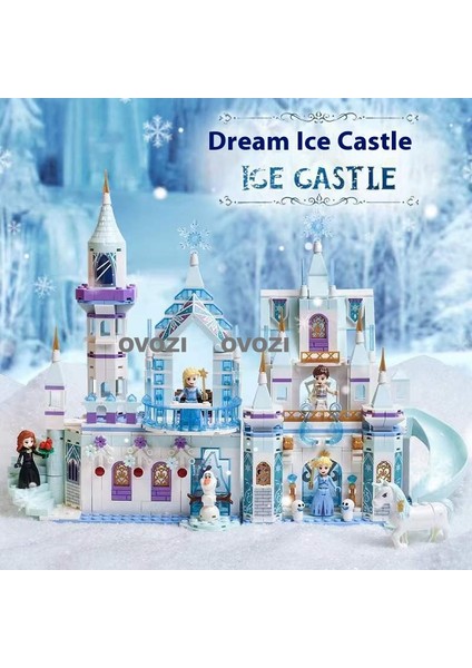 Frozen Karlar Ülkesi Blok Yapboz Oyuncakları (Yurt Dışından)