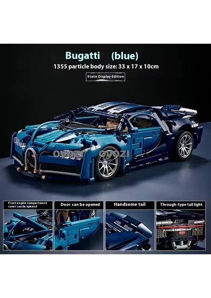 Spor Araba Yarış Arabası Yapı Taşları Eğitici Oyuncaklar (Yurt Dışından)