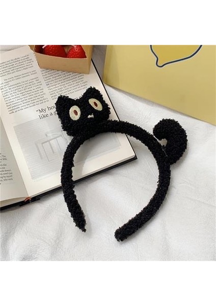 Yeni Sevimli Karikatür Yüz Yıkama Bandı ve Kafa Bandı, Yüz Yıkama Maskesi Kafa Bandı, Kaymaz Peluş Kafa Bandı (Yurt Dışından)