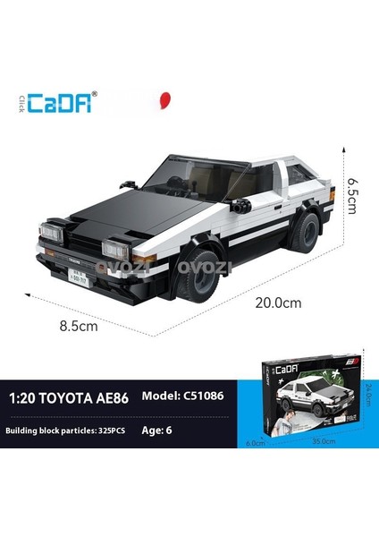 Araba Montajlı Yapı Taşları Model Eğitici Oyuncaklar (Yurt Dışından)