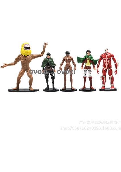 10 Model Attack On Titan Akını Oyun El-Do Model Süsler Heykel Hediyeler (Yurt Dışından)