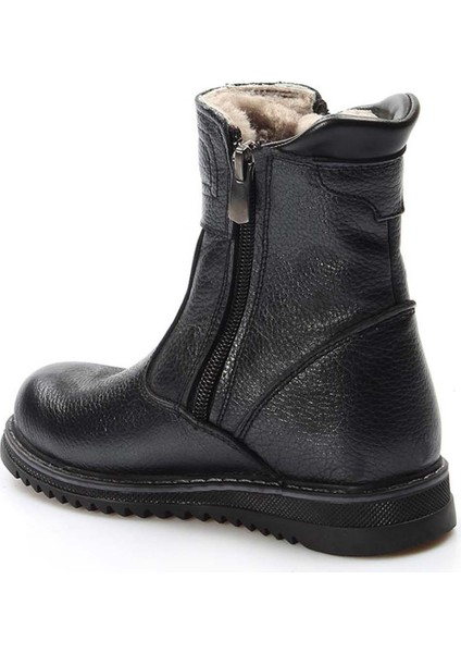 Unisex Hakiki Deri Kürklü Kışlık Rahat Günlük Çocuk Klasik Bot 770KFA202 fiyatları