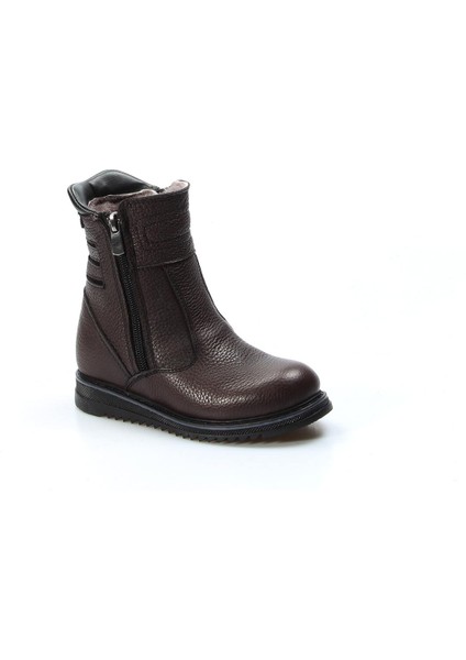 Unisex Hakiki Deri Kürklü Kışlık Rahat Günlük Çocuk Klasik Bot 770KFA202 modelleri
