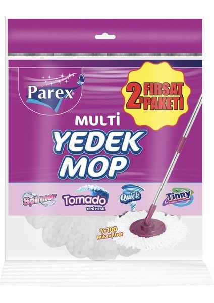 Tornado Multi Yedek Mop 2 Li Fırsat Paketi