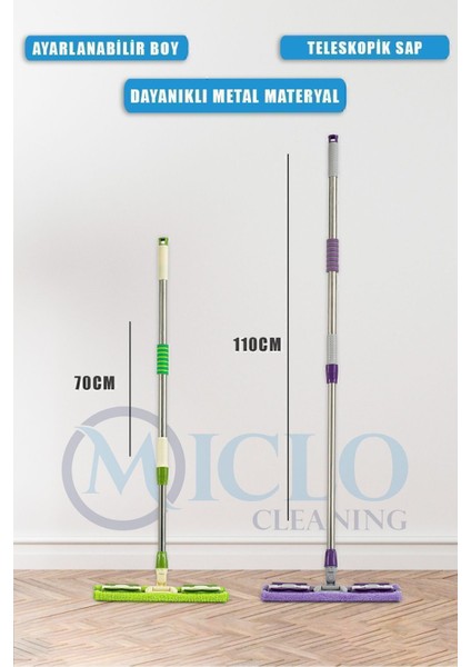 Mandallı Teleskobik Mop +2 Bez fiyatları