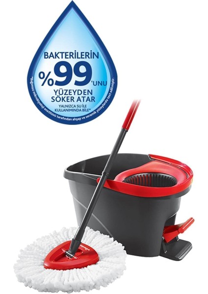 Turbo Pedallı Temizlik Seti Yedek Paspas fiyatları