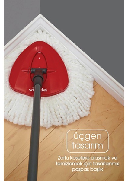 Turbo Pedallı Temizlik Seti Yedek Paspas indirimleri