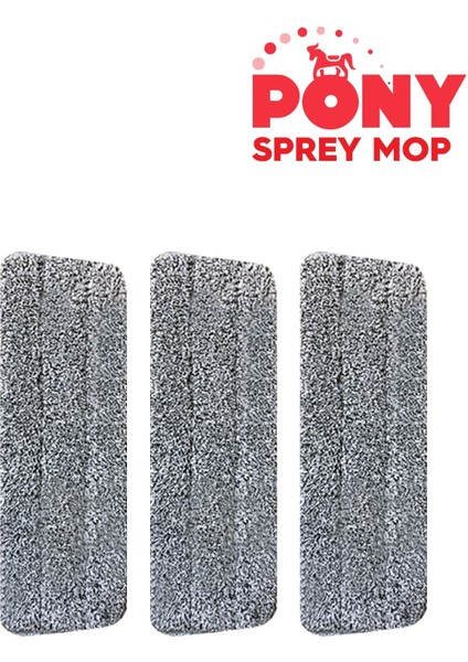 Sprey Yedek Mop 3 Lü Paket ( Sprey Mop Için Uygundur )