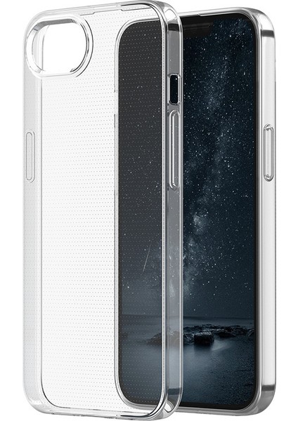 iPhone 16E Kılıf Kamera Korumali Süper Silikon Kapak