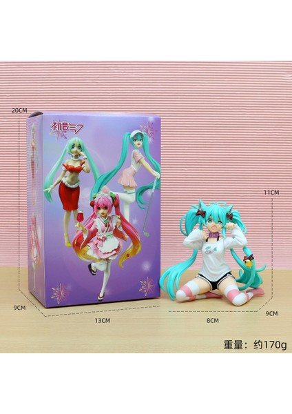 Anime Hatsune Miku El Kuklası Modeli Ikincil Yuan Süsleri (Yurt Dışından)
