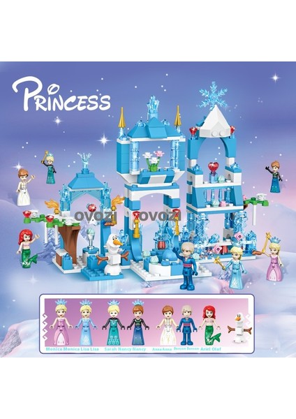 Frozen Karlar Ülkesi Blok Yapboz Oyuncakları (Yurt Dışından)