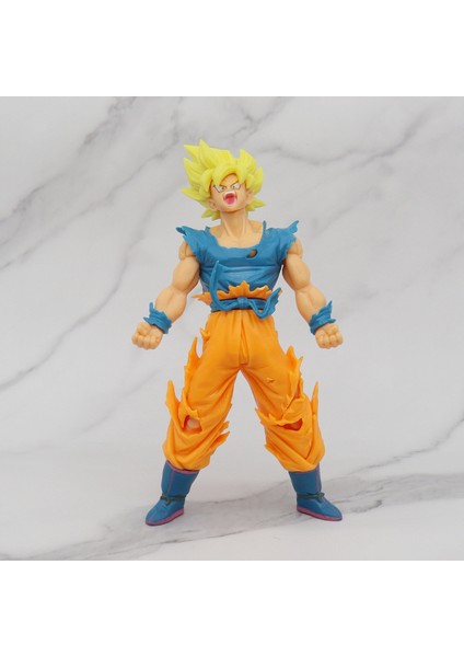 Yedi Dragon Ball Süper Saiyan Manken Anime Model Süsleri (Yurt Dışından)