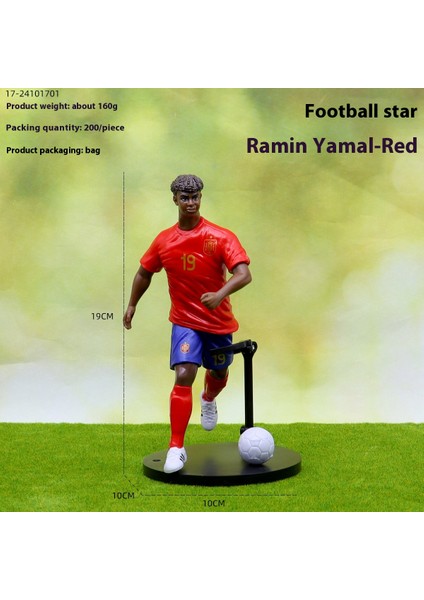 Futbol Yıldızı Bebek El Modeli 19CM Ev Mobilyaları (Yurt Dışından)