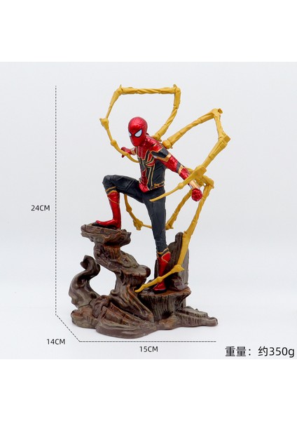 Avengers Demir Örümcek Anime Aksiyon Figürü Model Süs (Yurt Dışından)