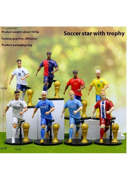 Futbol Yıldızı Bebek El Modeli 19CM Ev Mobilyaları (Yurt Dışından)