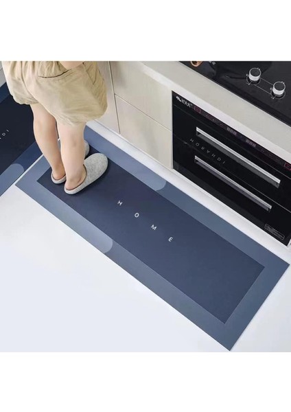 Kaymaz Taban Sihirli Su Emen Banyo, Lavabo Paspası 40*120 cm