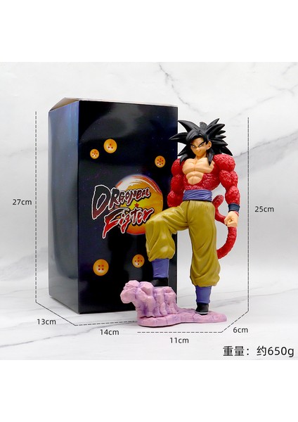Yedi Dragon Ball Süper Saiyan Manken Anime Model Süsleri (Yurt Dışından)