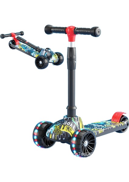 Scooter Çocuk Scooter 1-6 Yaş Bebek Pedalı Çocuk Oyuncak Araba (Yurt Dışından)