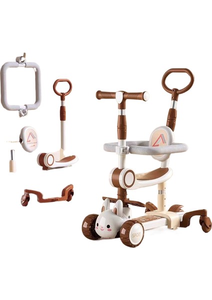 Scooter Çocuk Scooter 1-6 Yaş Bebek Pedalı Çocuk Oyuncak Araba (Yurt Dışından)