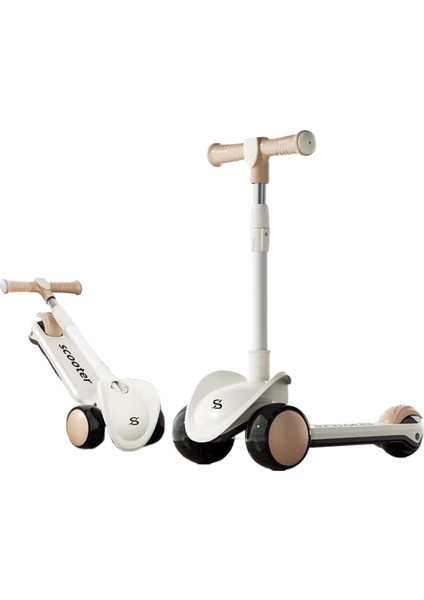 Scooter Çocuk Scooter 1-6 Yaş Bebek Pedalı Çocuk Oyuncak Araba (Yurt Dışından)
