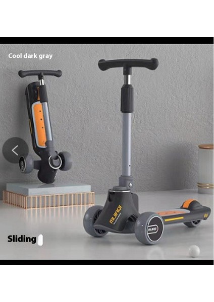 Çocuk Scooter 3 - 6 Yaş 3'ü 1 Arada Bebek Pedalı Oturabilir ve Kayar Scooter'a Binebilir (Yurt Dışından)