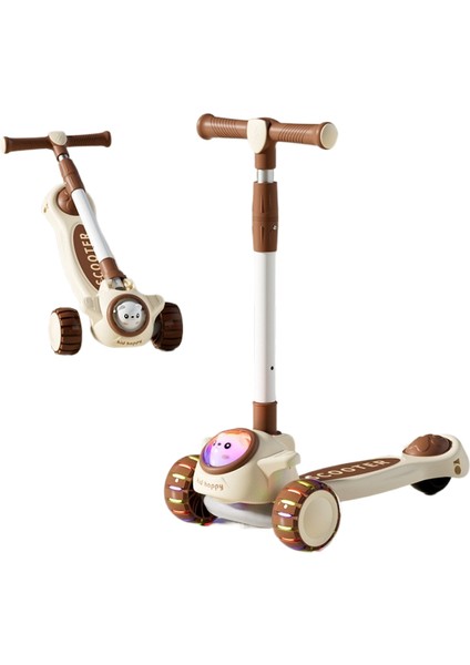 Scooter Çocuk Scooter 1-6 Yaş Bebek Pedalı Çocuk Oyuncak Araba (Yurt Dışından)