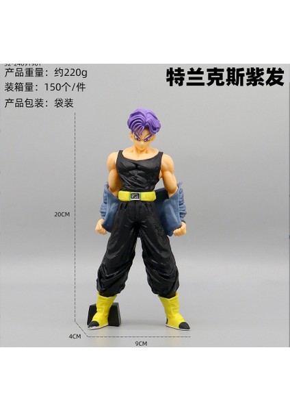 Yedi Dragon Ball Süper Saiyan Manken Anime Model Süsleri (Yurt Dışından)