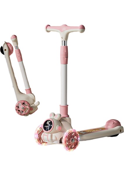 Çocuk Scooter 3 - 6 Yaş 3'ü 1 Arada Bebek Pedalı Oturabilir ve Kayar Scooter'a Binebilir (Yurt Dışından)