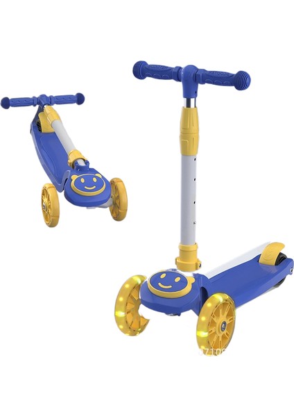 Scooter Çocuklar: 3 Ila 6 Yaş, Erkek, Kız, Oturabilir ve Binebilir, Bebek Pedalı, Scooter Üçü Bir Arada (Yurt Dışından)