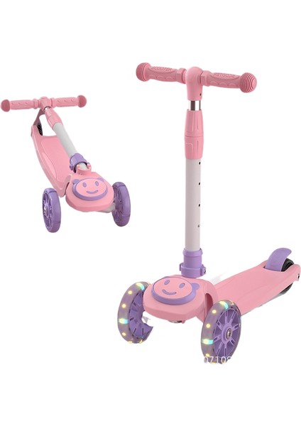 3 Ila 6 Yaş Arası Scooter Çocukları, Üçü Bir Arada Bebek Pedallı Scooter Oturabilir ve Binebilir (Yurt Dışından)