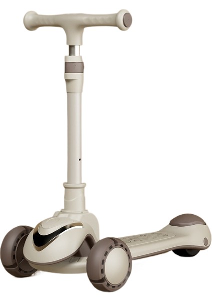 3 Ila 6 Yaş Arası Scooter Çocukları, Üçü Bir Arada Bebek Pedallı Scooter Oturabilir ve Binebilir (Yurt Dışından)