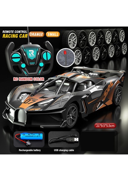 Uzaktan Kumandalı Araba 4 Kanal Yüksek Hızlı Uzaktan Kumandalı Drift Yarışı Elektrikli Spor Araba Oyuncak Araba Modeli Oyuncak Erkek Çocuk (Yurt Dışından)