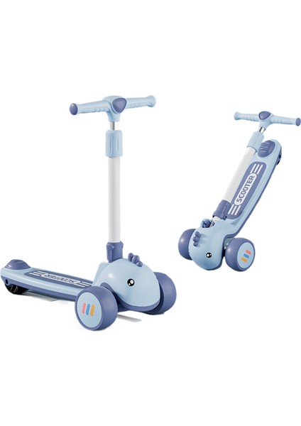 Scooter Çocuklar: 3 Ila 6 Yaş, Erkek, Kız, Oturabilir ve Binebilir, Bebek Pedalı, Scooter Üçü Bir Arada (Yurt Dışından)