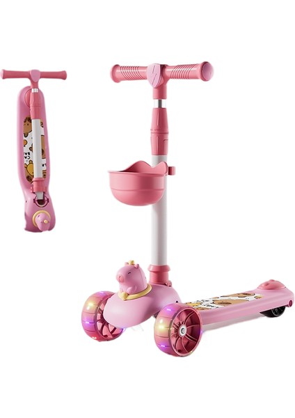 3 Ila 6 Yaş Arası Scooter Çocukları, Üçü Bir Arada Bebek Pedallı Scooter Oturabilir ve Binebilir (Yurt Dışından)