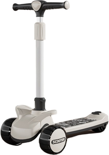 Çocuk Scooter 1 A 3 Yaşında 3'ü 1 Arada Erkek ve Kız Bebek Scooter Oturabilir ve Sürülebilir (Yurt Dışından)