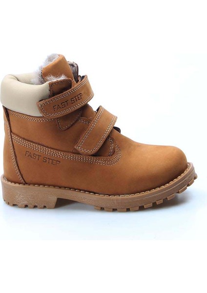 Deri Kürklü Unisex Çocuk Worker Bot 006KPA1001