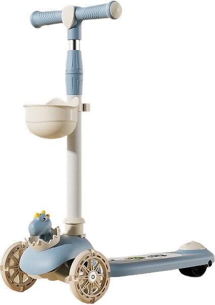 Scooter Çocuklar: 3 Ila 6 Yaş, Erkek, Kız, Oturabilir ve Binebilir, Bebek Pedalı, Scooter Üçü Bir Arada (Yurt Dışından)