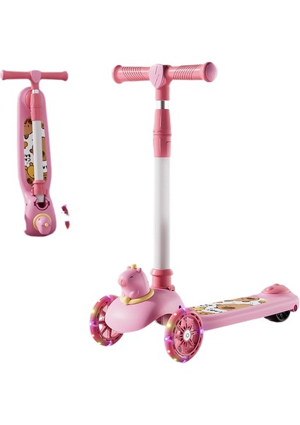 3 Ila 6 Yaş Arası Scooter Çocukları, Üçü Bir Arada Bebek Pedallı Scooter Oturabilir ve Binebilir (Yurt Dışından)