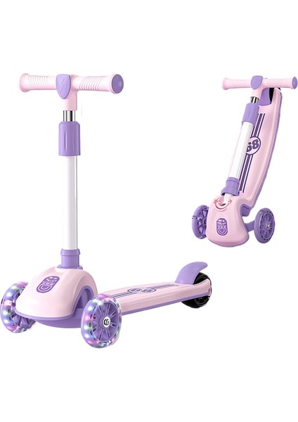 Scooter Çocuklar 3 A 6 Yaşında Erkek Kız Çocuk Bebek Pedallı Scooter Paten 3'ü 1 Arada (Yurt Dışından)