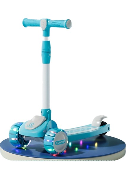 Çocuk Scooter 1 A 3 Yaşında 3'ü 1 Arada Erkek ve Kız Bebek Scooter Oturabilir ve Sürülebilir (Yurt Dışından)