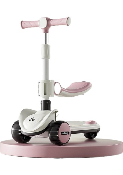 Scooter Çocuklar 3 A 6 Yaşında Erkek Kız Çocuk Bebek Pedallı Scooter Paten 3'ü 1 Arada (Yurt Dışından)
