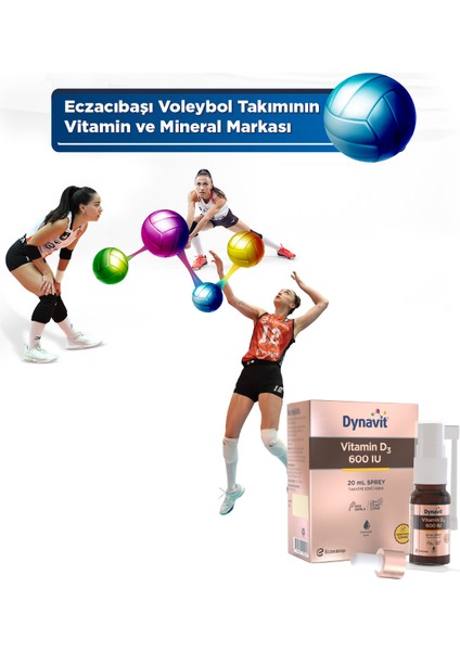 Vitamin D3 600 IU 20 mL Sprey - D3 Vitamini