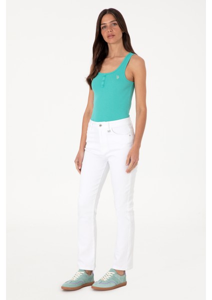 Kadın Beyaz Pantolon (Jean) 50304305-DN0015 modelleri