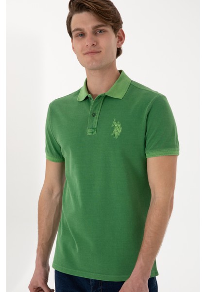 Erkek Yeşil Tişört Basic 50305995-VR054 fırsatları