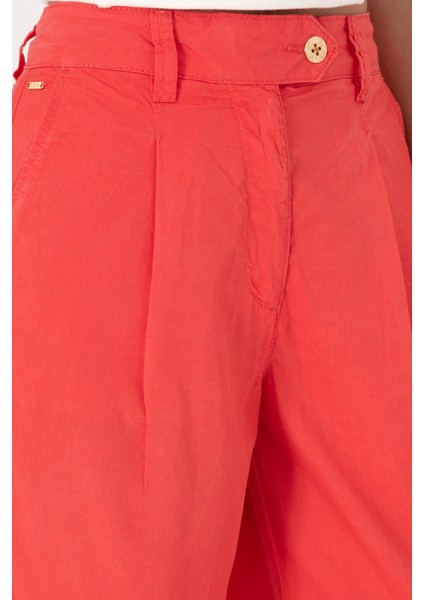 Kadın Kırmızı Pantolon (Kanvas-Chino) 50300631-VR213 indirimleri